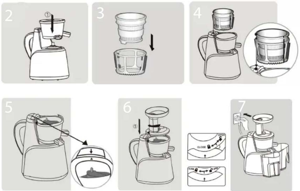 Eldom Perfect Juicer PJ600S - MONTAŻ - 2