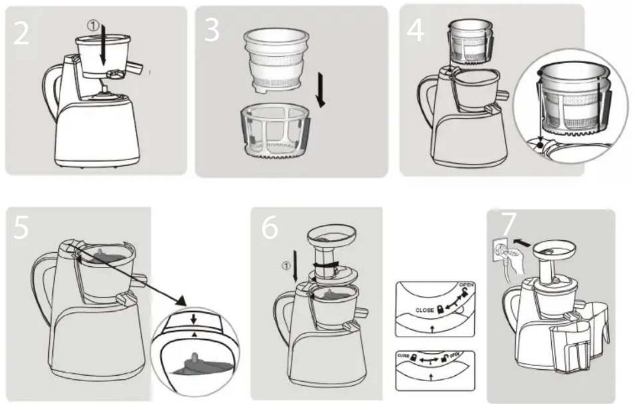 Eldom Perfect Juicer PJ600S - TECHNICKÉ ÚDAJE - 1