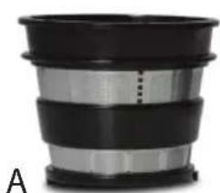 Eldom Perfect Juicer PJ600S - Never insert your fingers or an object into the feeding tube. - 1