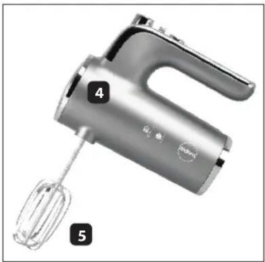 Eldom ROBO R110 - ROBOT DE COCINA R110 - 2