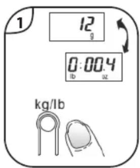 1 12 g 0:00.4 lb oz kg/lb