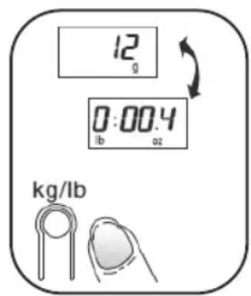 12 g 0:00.4 lb oz kg/lb