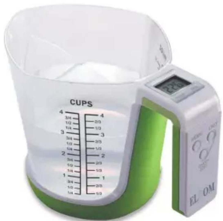CUPS 4 3/4 1/2 1/4 3 3/4 1/2 1/4 2 3/4 1/2 1/4 1 3/4 1/2 1/4 4 203 1/3 3 2/3 1/3 2 203 1/3 1 2/3 1/3 EL OM