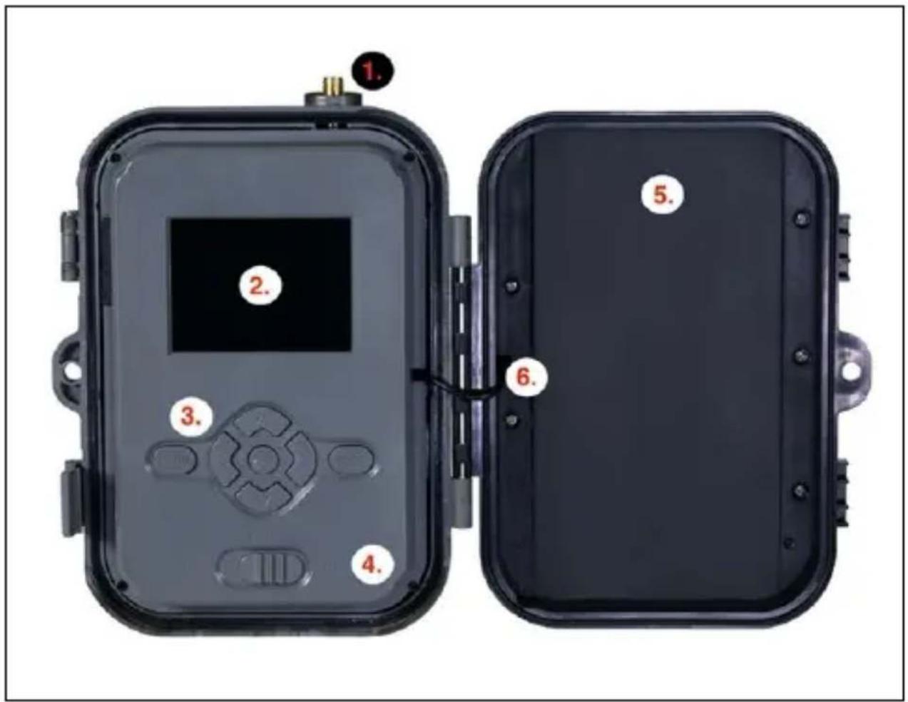 Evolveo StrongVision PRO WiFi - Descrizione del dispositivo - 2
