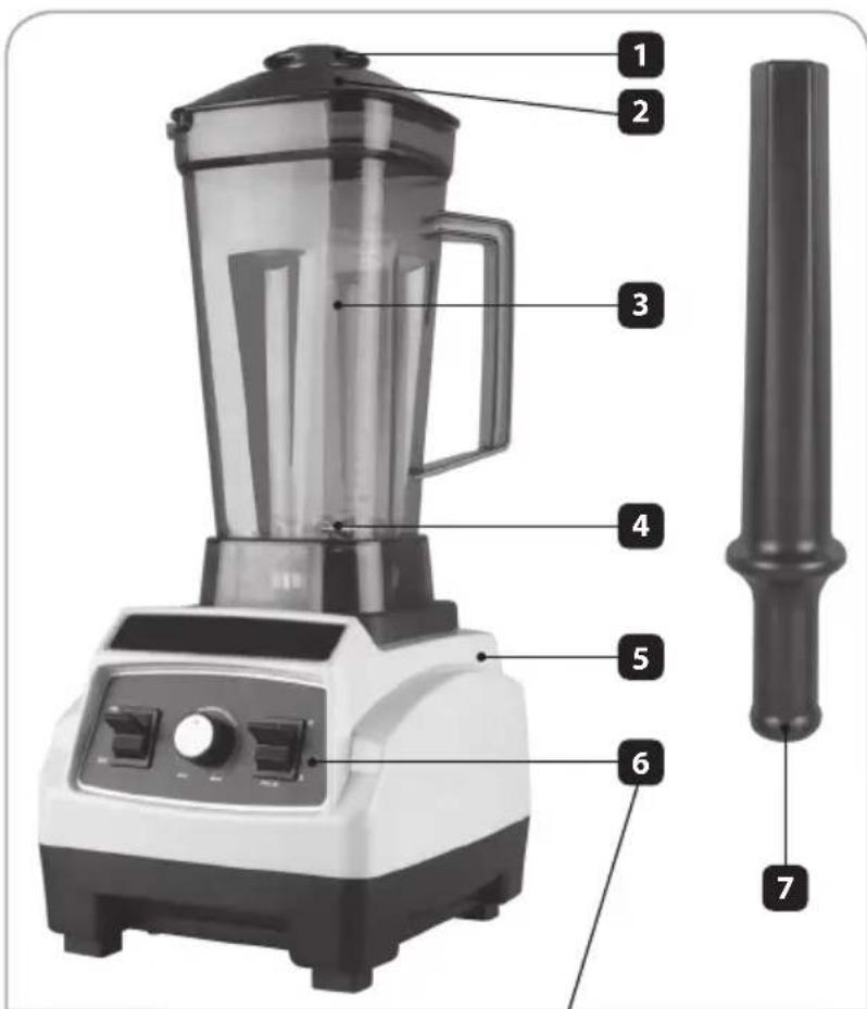 Eldom Perfect Vital BK500B - TECHNICKÉ ÚDAJE - 1
