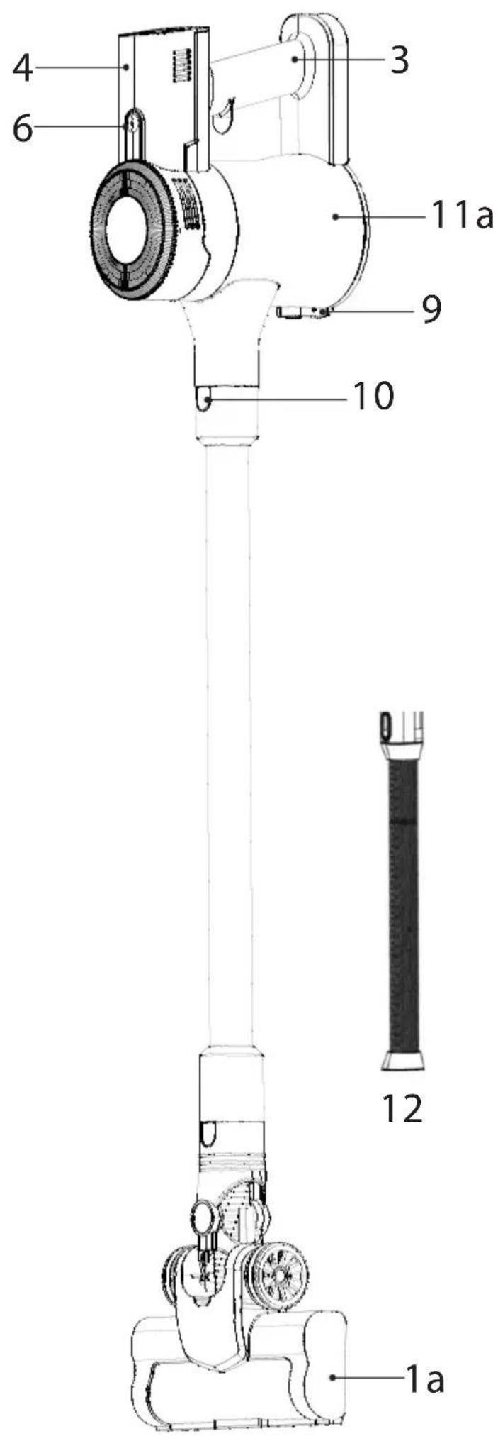 4 3 6 11a 9 10 12 1a