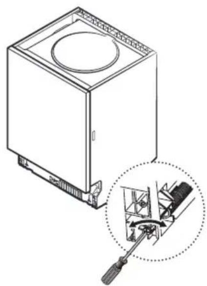 KKT Kolbe DW616VI - Tension adjustment of the door spring - 1