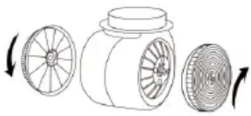 KKT Kolbe TRIO6015B - Montage des Aktivkohlefilters - 1