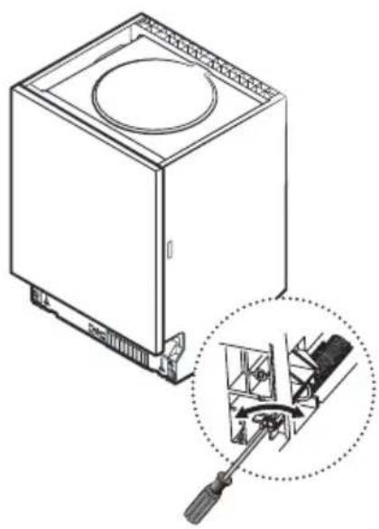 KKT Kolbe DW615ED - Einstellung der Spannung der Türfeder - 1