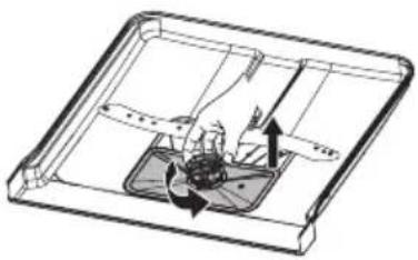 KKT Kolbe DW615ED - Disassembling the filter module - 2