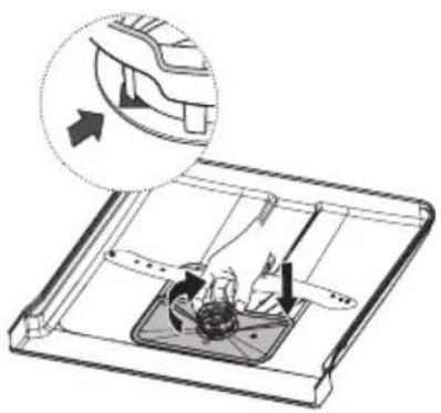 KKT Kolbe DW4505VI - Reinserting the spray arms - 1