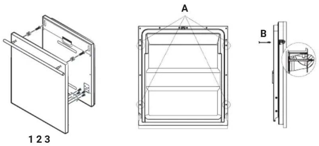 KKT Kolbe DW4505VI - Fitting the door panel - 1