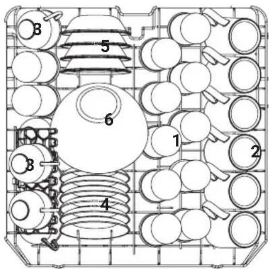 Technical diagram of a mechanical assembly with numbered components, likely for engineering or manufacturing documentation.
