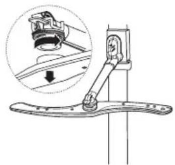KKT Kolbe DW601S - Wiedereinsetzen der Sprüharme - 1
