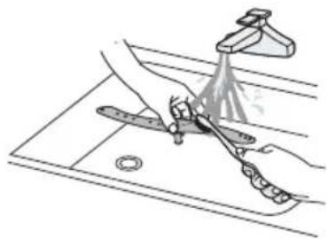 KKT Kolbe DW601S - Reinserting the spray arms - 3
