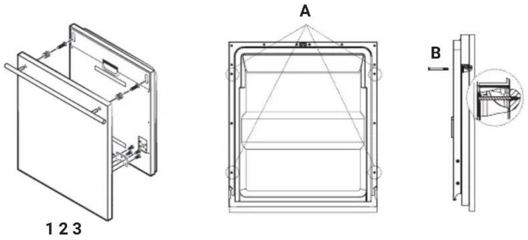 KKT Kolbe DW4504VI - Fitting the door panel - 1