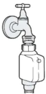 KKT Kolbe DW4504VI - Connecting the appliance to the cold water supply - 1