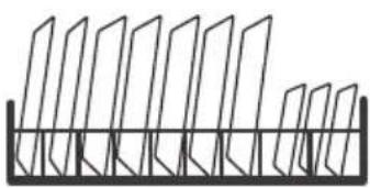 KKT Kolbe DW4504VI - Loading the lower crockery basket - 1