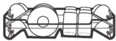 KKT Kolbe DW4504VI - Example of loading the upper basket - 1