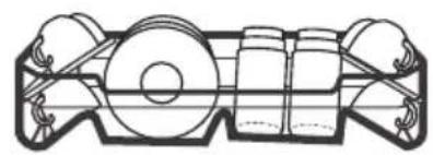 KKT Kolbe DW4505ED - Adjusting the cup rack on the upper basket - 1