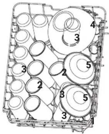Technical diagram of a mechanical component with numbered parts, likely for assembly or manufacturing documentation.