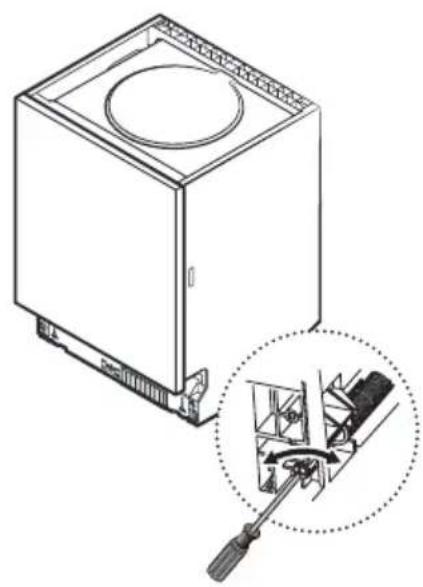 KKT Kolbe DW4505ED - Einstellung der Spannung der Türfeder - 1