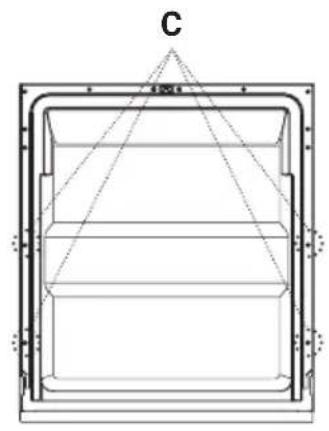 KKT Kolbe DW4505ED - Fitting the door panel - 2