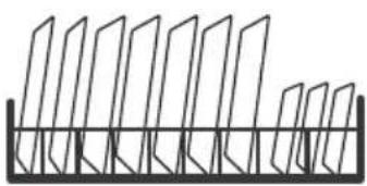 KKT Kolbe DW401W - Loading the lower crockery basket - 1