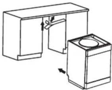 KKT Kolbe DW601ED - Attaching the condensation protection - 1