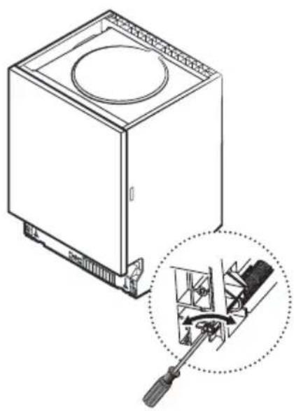 KKT Kolbe DW601ED - Einstellung der Spannung der Türfeder - 1