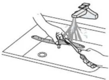 KKT Kolbe DW601ED - Reinserting the spray arms - 3