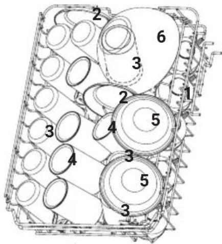 Technical diagram of a mechanical assembly with numbered components for identification