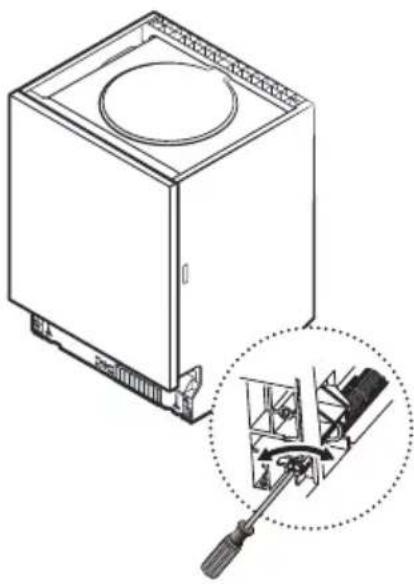 KKT Kolbe DW615VI - Einstellung der Spannung der Türfeder - 1