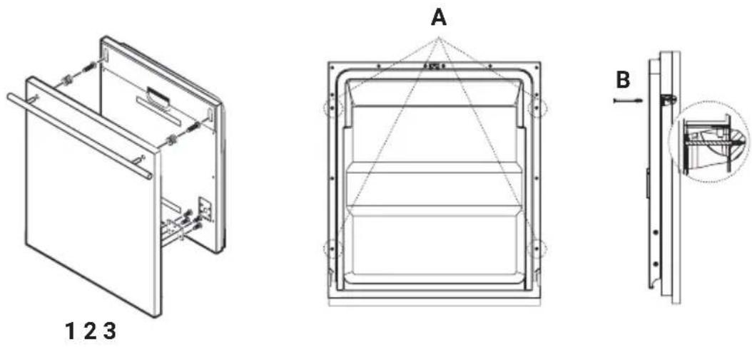 KKT Kolbe DW615VI - Fitting the door panel - 1