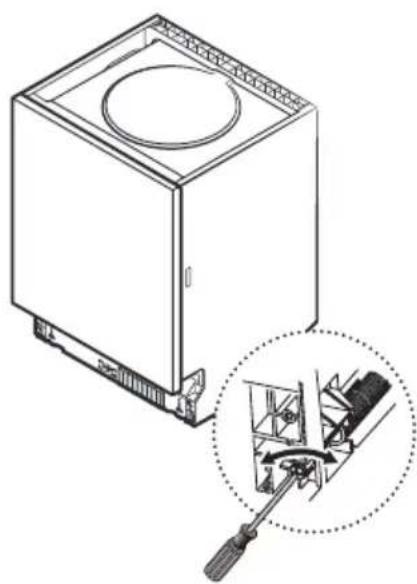 KKT Kolbe DW615VI - Tension adjustment of the door spring - 1
