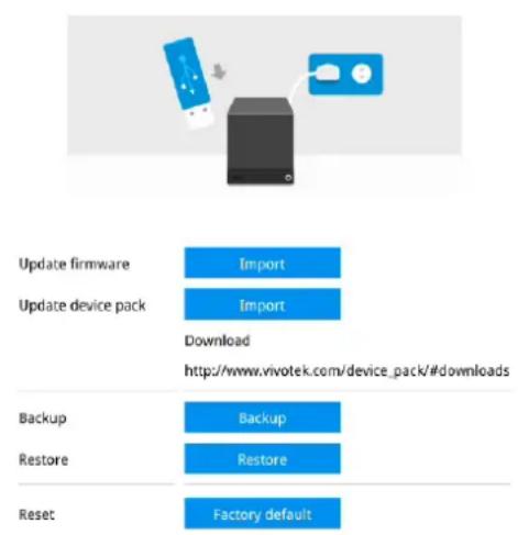 Vivotek ND9442P - 3-5-13. Settings—System—Maintenance - 2
