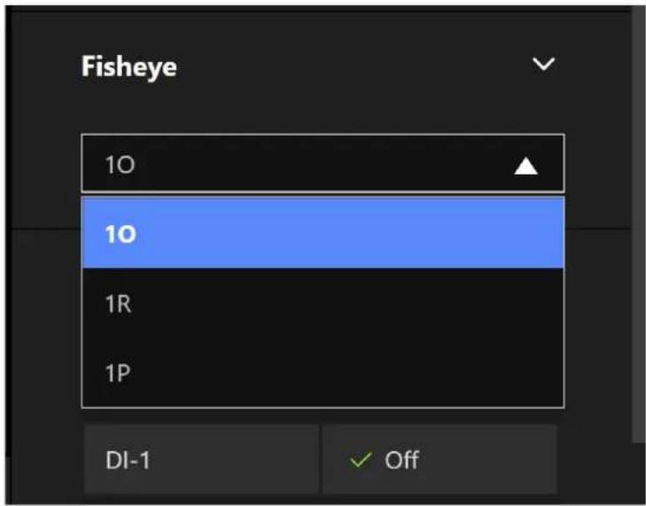 Fisheye 10 10 1R 1P DI-1 ✓ Off