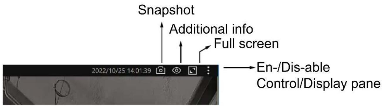 Snapshot Additional info Full screen 2022/10/25 14:01:39 En-/Disable Control/Display pane