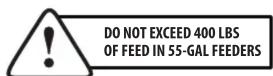 Moultrie Super Pro Magnum Feeder - D STAND UP FEEDER AND INSTALL LID - 2