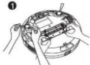 V-TAC VT-5566 - Maintenance - Rolling Brush & Side Brush - 1