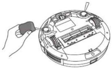 V-TAC VT-5566 - Clean the Side Brushes - 1