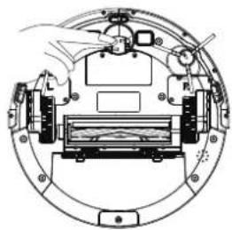 V-TAC VT-5566 - Maintenance - Charging electrode and Anti-fall Sensor - 4