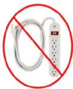 Safety warning symbol showing no protection between a cable and a digital display, enclosed in red.