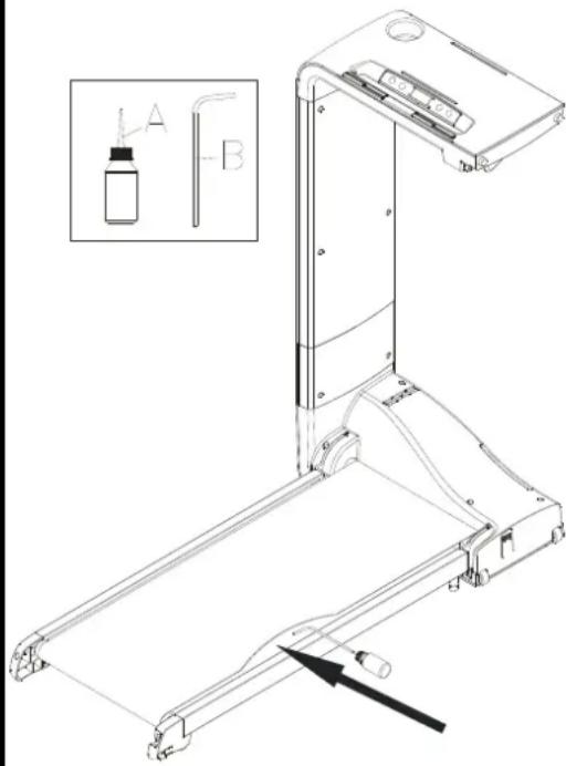 BodyCraft SpaceWalker - LUBRICATION INSTRUCTIONS - 1