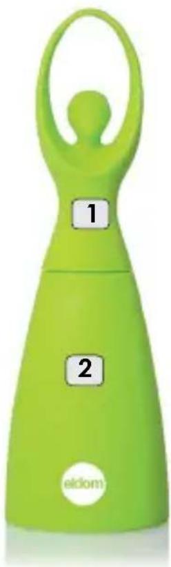 Eldom MP19 - RUČNÍ MLÝNEK NA PEPŘ NEBO SŮL MP19 - 1