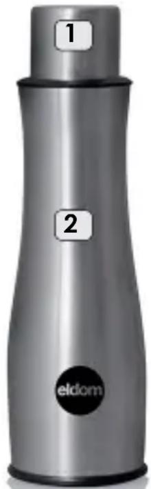 Eldom MP21 - MAHLEN VON GEWÜRZEN - 1