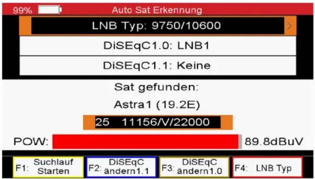 KATHREIN MSK 20 - Satellit → Auto Sat Erkennung - 2