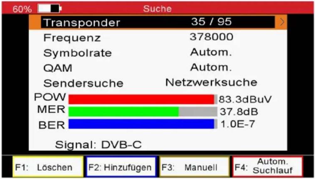 KATHREIN MSK 20 - CATV → TP Suche - 1