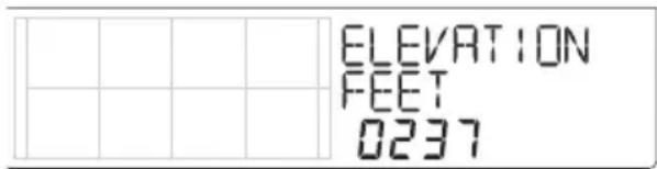 ELEVATION FEET 0237