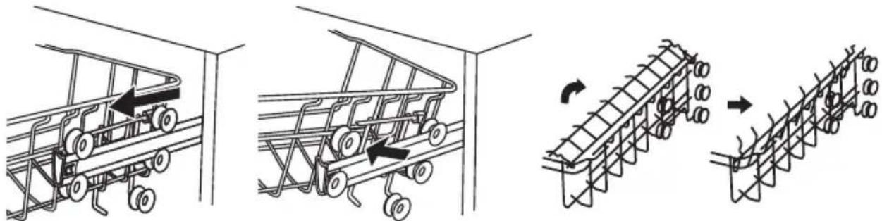 BLACK & DECKER BPD8B - ADJUSTING THE RACKS - 1